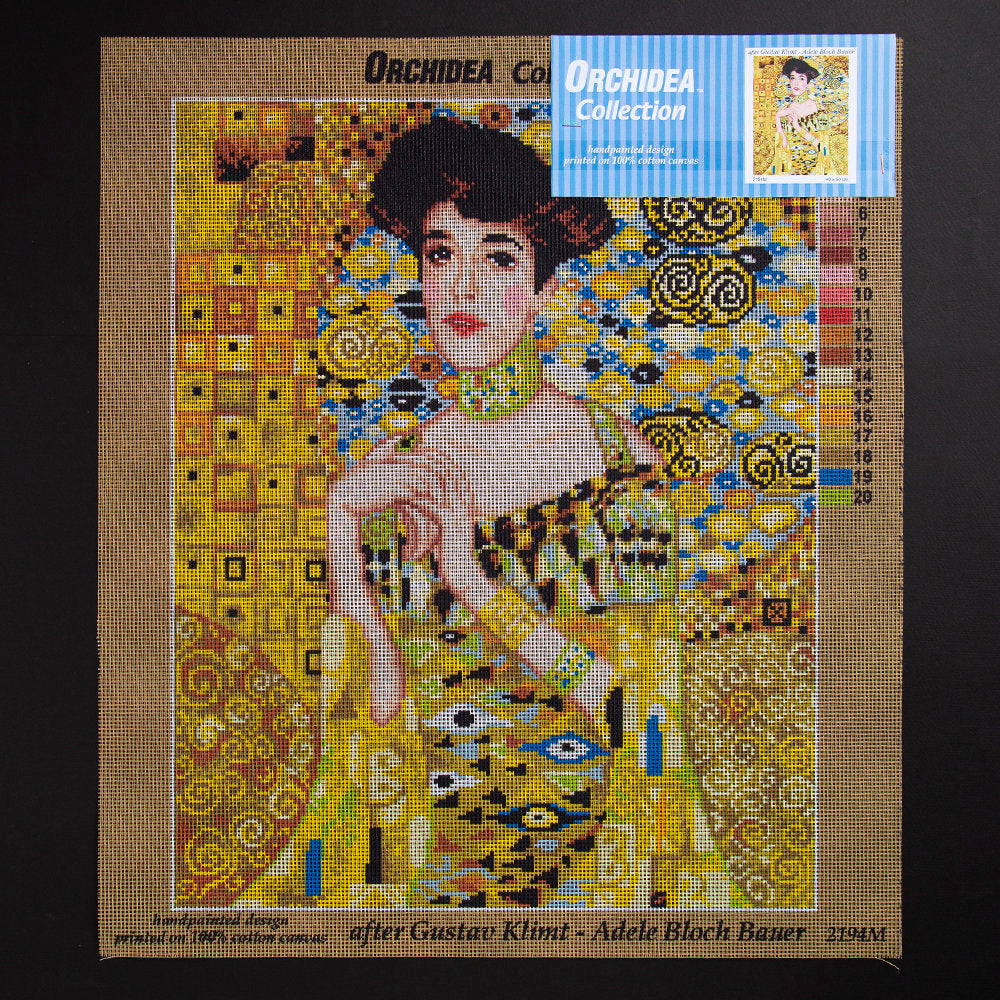 ORCHİDEA 40 x 50 cm Gobelin Adele Baskılı Goblen 2194M